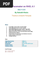 Db2 Pacemaker On RHEL 8.1