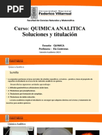 Quimica Analitica C1 y C2 Soluciones y Neutralizacion