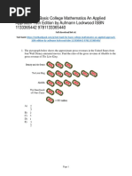 Basic College Mathematics An Applied Approach 10th Edition Aufmann Test Bank Download