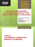 Lecture 4 - Cofferdams Construction.