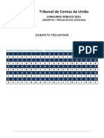 Tcu2021 Gabarito Preliminar