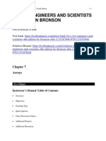 C++ For Engineers and Scientists 4th Edition Bronson Solutions Manual Download