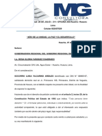 Carta - Cese de Hostilidad - 1