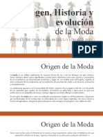 Origen de La Moda - 093118