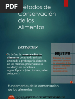 Conservacion de Alimentos 2023