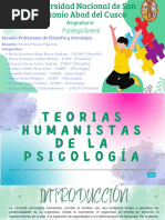 Teorías Humanistas de La Personalidad