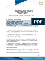 Guia de Actividades y Rúbrica de Evaluación - Tarea 6 - Presentación de Resultados