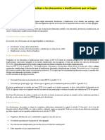 Las Devoluciones Que Se Reciban o Los Descuentos o Bonificaciones Que Se Hagan en El Ejercicio