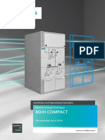 8Djh Compact: Installation and Operating Instructions Medium-Voltage Switchgear