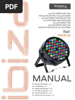 Manual Ibiza Light Par LED 54