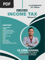 1b CA Intermediate Income Tax Volume II Ay 23-24-20th Edition