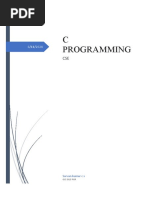 C-Programming Notes