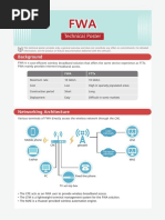 Wireless in Diagrams - FWA Technical Poster