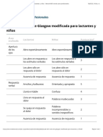 Table: Escala Del Coma de Glasgow Modificada para Lactantes y Niños - Manual MSD Versión para Profesionales