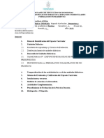 Planes Por Competencias. Proyectos y Presupuestos