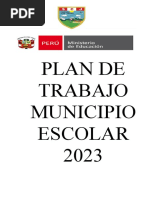 Plan de Municipio Escolar