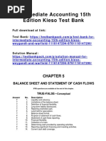 Intermediate Accounting 15th Edition Kieso Test Bank 1