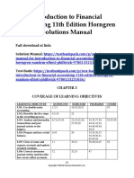 Introduction To Financial Accounting 11th Edition Horngren Solutions Manual 1