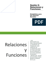 Relaciones y Funciones