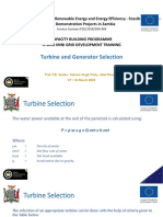 PPT Template CB - Turbine and Generator Selection