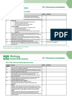 AQA GCSE Bio Combined End of Topic B11