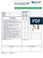 Chain Block - Lever Block Internal Inspection Checklist