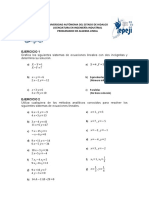 Problemario de Algebra Lineal K