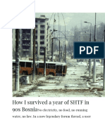 How I Survived A Year of SHTF in 90s Bosnia