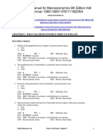 Macroeconomics 6th Edition Hall Test Bank 1