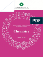 Chemistry XI-XII Syllabus 2022 (H2)