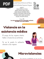 Las Microviolencias en La Atención Sanitaria. El Poder en El Acto Médico.