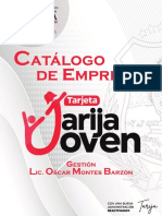 Catalogo Tarjeta Tarija Joven 2023-1