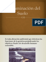 Contaminación Del Suelo-Plaguicidas, Clasificación, Resoluciones Referentes A Plaguicidas, Aspectos Positivos y Negativos de Su Uso