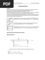 Ejercicios Resueltos de Reacciones de Vinculo