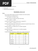 1 Electrochemistry