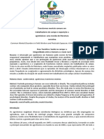 Transtornos Mentais Comuns em Trabalhadores Do Campo e Exposição A Agrotóxicos: Uma Revisão de Literatura Narrativa