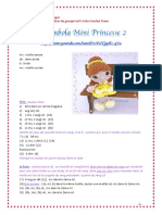 Bambola Mini Princesse 2: ATTENTION: Ne Pas Partager Tutoriel Réservé Aux Membres Du Groupe Cat's Créa Crochet Team