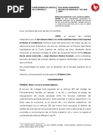 Recurso de Nulidad 452 2020 Lima LPDerecho