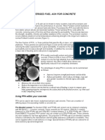 Pulverised Fuel Ash For Concrete