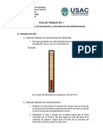 Hoja de Trabajo 1 - Determinación de Hto y VSE