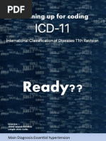 ICD 11 Exercises