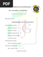 Proyecto "Instrumentos Del Laboratorio" - Departamento de Física - ISP "Dr. Joaquín V. González". 2023