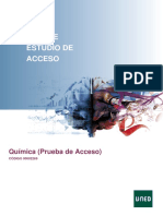 Temario Quimica Acceso UNED +25