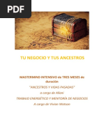 Tu Negocio y Tus Ancestros