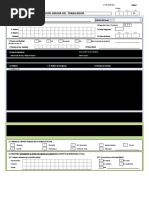 FOR-GPE-001 Declaración Jurada Del Trabajador - Emergencia Faja