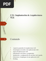 UT1 - Implantación de Arquitecturas Web