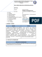 Sílabo Inicial Práctica Investigación Iii A B