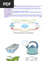 Cambios de Estado de La Materia