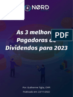 As 3 Melhores Pagadoras de Dividendos para 2023