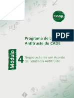 Módulo 4 - Negociação de Um Acordo de Leniência Antitruste